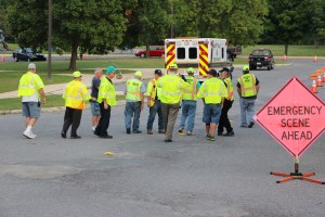 Fire Police Training, Tamaqua, Hometown, West Penn, Tamaqua Elementary School, Tamaqua, 9-9-2014 (91)