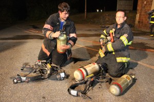 Firefighter Training, American Hose Co, Tamaqua, 9-23-2014 (105)