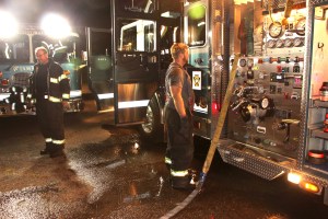 Firefighter Training, American Hose Co, Tamaqua, 9-23-2014 (117)