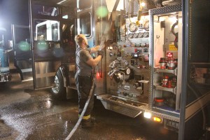 Firefighter Training, American Hose Co, Tamaqua, 9-23-2014 (119)