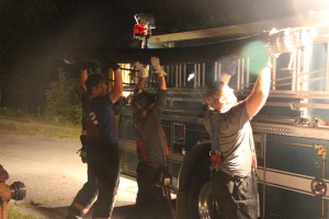 Firefighter Training, American Hose Co, Tamaqua, 9-23-2014 (145)