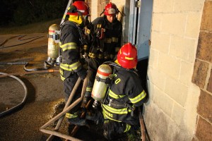 Firefighter Training, American Hose Co, Tamaqua, 9-23-2014 (16)