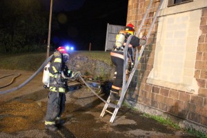 Firefighter Training, American Hose Co, Tamaqua, 9-23-2014 (31)