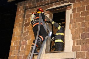 Firefighter Training, American Hose Co, Tamaqua, 9-23-2014 (39)
