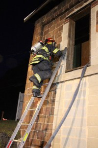 Firefighter Training, American Hose Co, Tamaqua, 9-23-2014 (46)