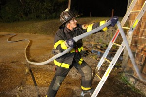 Firefighter Training, American Hose Co, Tamaqua, 9-23-2014 (49)