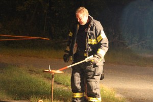 Firefighter Training, American Hose Co, Tamaqua, 9-23-2014 (77)