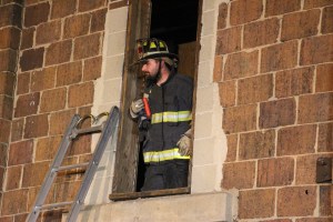 Firefighter Training, American Hose Co, Tamaqua, 9-23-2014 (8)