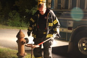 Firefighter Training, American Hose Co, Tamaqua, 9-23-2014 (82)
