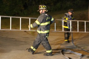 Firefighter Training, American Hose Co, Tamaqua, 9-23-2014 (89)