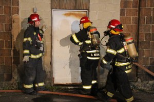 Firefighter Training, American Hose Co, Tamaqua, 9-23-2014 (9)