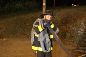 Firefighter Training, American Hose Co, Tamaqua, 9-23-2014 (91)