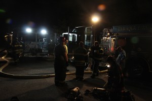 Firefighter Training, American Hose Co, Tamaqua, 9-23-2014 (98)