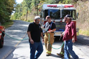 Firefighters Respond to Couch Fire Along Old Route 209, Schuylkill Township, 9-26-2014 (14)