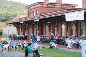 Fred Douglas Concert, Chamber Summer Concert Series, Train Station, Tamaqua, 9-4-2014 (1)