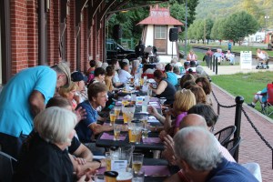 Fred Douglas Concert, Chamber Summer Concert Series, Train Station, Tamaqua, 9-4-2014 (15)