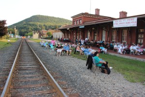 Fred Douglas Concert, Chamber Summer Concert Series, Train Station, Tamaqua, 9-4-2014 (5)