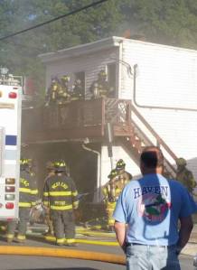 Garage Fire, photos by Denise Gehrman, East Mahanoy Avenue, Mahanoy City, 9-7-2014 (11)