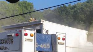 Garage Fire, photos by Denise Gehrman, East Mahanoy Avenue, Mahanoy City, 9-7-2014 (7)
