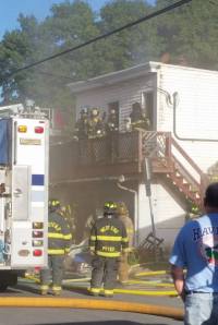 Garage Fire, photos by Denise Gehrman, East Mahanoy Avenue, Mahanoy City, 9-7-2014 (9)