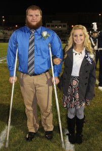 Homecoming King and Queen Announced, Homecoming Game, TASD Sports Stadium, Tamaqua, 9-26-2014 (1)