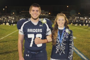 Homecoming King and Queen Announced, Homecoming Game, TASD Sports Stadium, Tamaqua, 9-26-2014 (11)