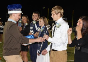 Homecoming King and Queen Announced, Homecoming Game, TASD Sports Stadium, Tamaqua, 9-26-2014 (14)