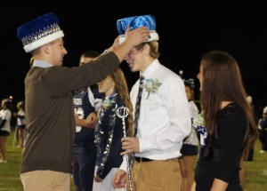 Homecoming King and Queen Announced, Homecoming Game, TASD Sports Stadium, Tamaqua, 9-26-2014 (15)