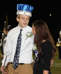 Homecoming King and Queen Announced, Homecoming Game, TASD Sports Stadium, Tamaqua, 9-26-2014 (16)