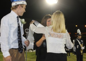 Homecoming King and Queen Announced, Homecoming Game, TASD Sports Stadium, Tamaqua, 9-26-2014 (17)