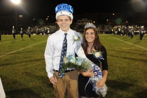 Homecoming King and Queen Announced, Homecoming Game, TASD Sports Stadium, Tamaqua, 9-26-2014 (23)