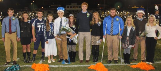 Homecoming King and Queen Announced, Homecoming Game, TASD Sports Stadium, Tamaqua, 9-26-2014 (24)