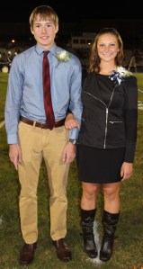 Homecoming King and Queen Announced, Homecoming Game, TASD Sports Stadium, Tamaqua, 9-26-2014 (3)