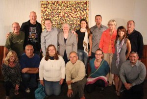 Jeffrey Collins Elk Paintings, Community Arts Center, Tamaqua, 9-13-2014 (18)