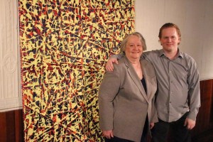 Jeffrey Collins Elk Paintings, Community Arts Center, Tamaqua, 9-13-2014 (27)