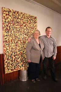 Jeffrey Collins Elk Paintings, Community Arts Center, Tamaqua, 9-13-2014 (32)