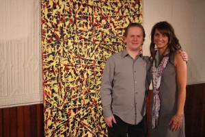 Jeffrey Collins Elk Paintings, Community Arts Center, Tamaqua, 9-13-2014 (47)