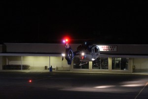 Medivac Helicopter Landing, Jamesway Plaza, Tamaqua, 9-19-2014 (21)