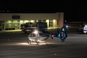 Medivac Helicopter Landing, Jamesway Plaza, Tamaqua, 9-19-2014 (66)