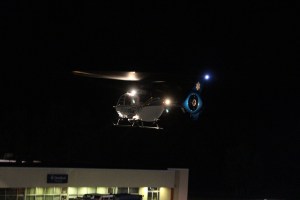 Medivac Helicopter Landing, Jamesway Plaza, Tamaqua, 9-19-2014 (78)