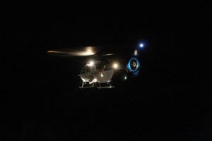 Medivac Helicopter Landing, Jamesway Plaza, Tamaqua, 9-19-2014 (80)