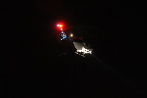 Medivac Helicopter Landing, Jamesway Plaza, Tamaqua, 9-19-2014 (9)