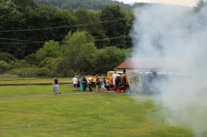 Old Fashioned Miner's Labor Day Picnic, Civil War Living Encampment, No. 9 Mine & Museum, Lansfor (56)