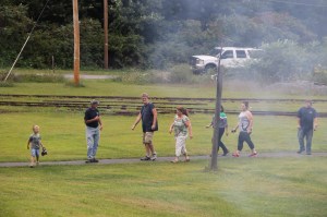 Old Fashioned Miner's Labor Day Picnic, Civil War Living Encampment, No. 9 Mine & Museum, Lansfor (66)
