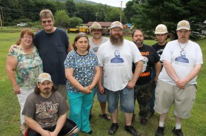 Old Fashioned Miner's Labor Day Picnic, Civil War Living Encampment, No. 9 Mine & Museum, Lansfor (72)