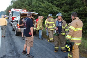 Overturned Vehicle, Pottsville Stretch, Schuylkill Township, 9-19-2014 (14)