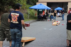 Pig Roast & Cornhole Tournament, Citizen's Fire Company, Tamaqua, 9-20-2014 (18)