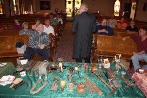 Presentation and Antique Display by Local Historian John Gunsser, Heritage Center, Summit Hill (9)