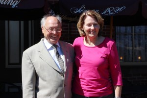 Professor Dr Eugen Wendler talks, Friedrich List, Library, Train Station, Tamaqua (1)