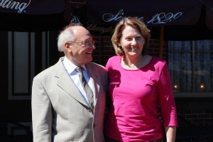 Professor Dr Eugen Wendler talks, Friedrich List, Library, Train Station, Tamaqua (2)